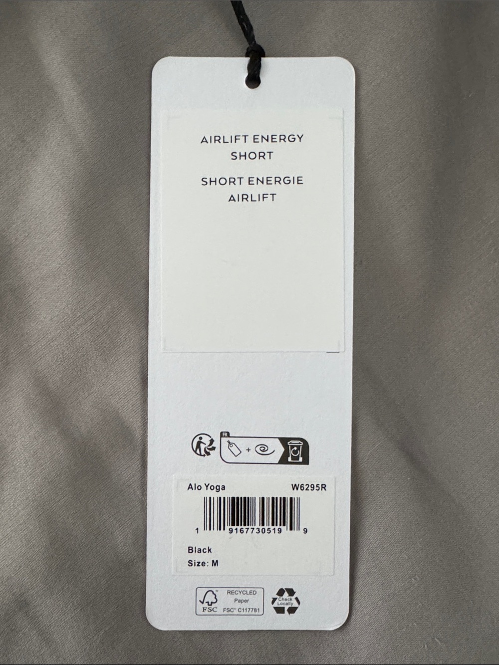 NWT ALO Yoga Black High-Rise Bike Shorts - Picture 4 of 5